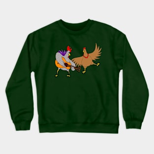 Happy Chickens Crewneck Sweatshirt